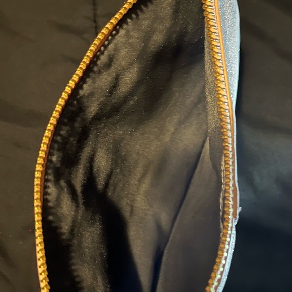 Anthropologie Metallic Rose Gold Clutch - Picture 5 of 7